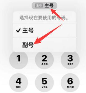 岳麓苹果14维修店分享iPhone 14 Pro Max使用副卡打电话的方法 