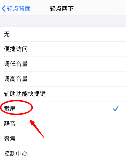 岳麓苹果手机维修分享iPhone12如何启用双击截屏 