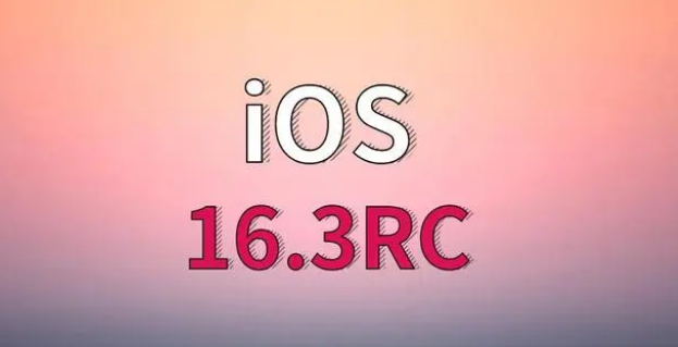 岳麓苹果手机维修分享iOS 16.3 RC版升级_iOS 16.3 RC版一键刷机教程 